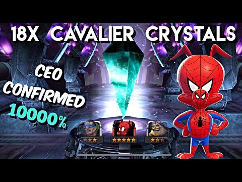 CEO Luck/18x Spider-Ham Cavalier Crystal Opening/MCOC