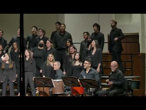 USC Thornton Concert Choir performs: "E Mariposa" & "Balia Di Sehú"