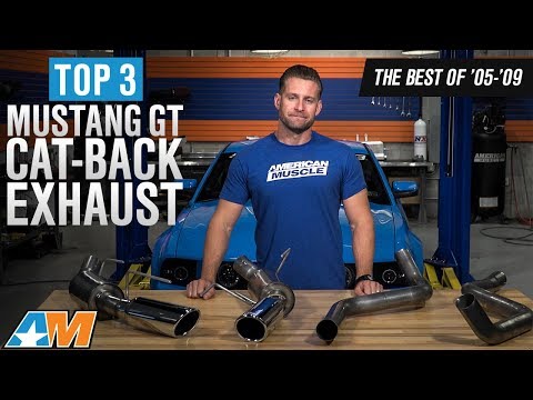 The 3 Best Mustang Cat Back Exhausts For 2005 - 2009 Mustang GT