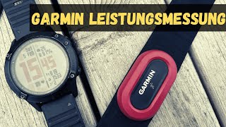 Garmin eigene Leistungmessung Lösung