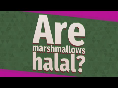 1st YouTube video about are jet puffed marshmallows halal