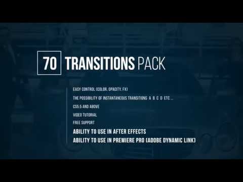 70 Transitions Pack V2 0 ll Videohive Apple Motion Templates