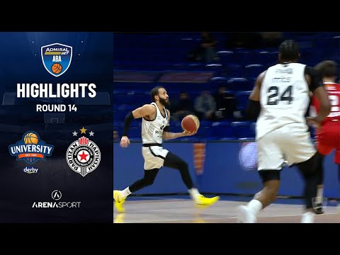 SC Derby - Partizan 66:78 | ADMIRALBET ABA LIGA (14. kolo) | 11. januar 2026.