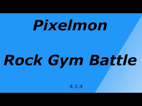 Pixelmon Ep.1  Rock Gym Battle (4.1.4)