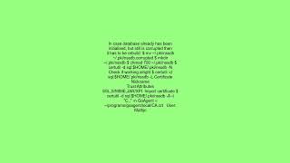 Download the video "certutil function failed security library bad database"