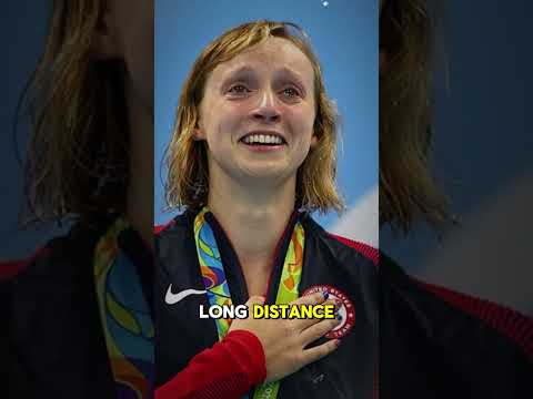 Katie Ledecky - The Queen of the Pool! 👑🏊‍♀️ #KatieLedecky #SwimmingChampion