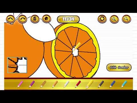 Mewarnai Buah Buahan Video