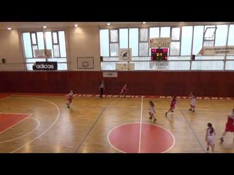 2015 0315 Basket U13 SŠB Pardubice - Studánka Pardubice kvalifikace MČR