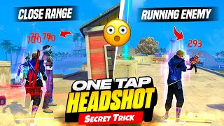 New Secret ONE TAP Headshot Trick🔥in Free Fire 