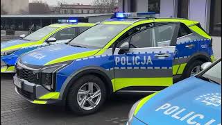 Wideo1: Trzy samochody trafi�y do leszczy�skiej komendy