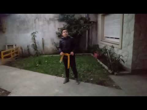 Forma (tul) Cinturon Amarillo