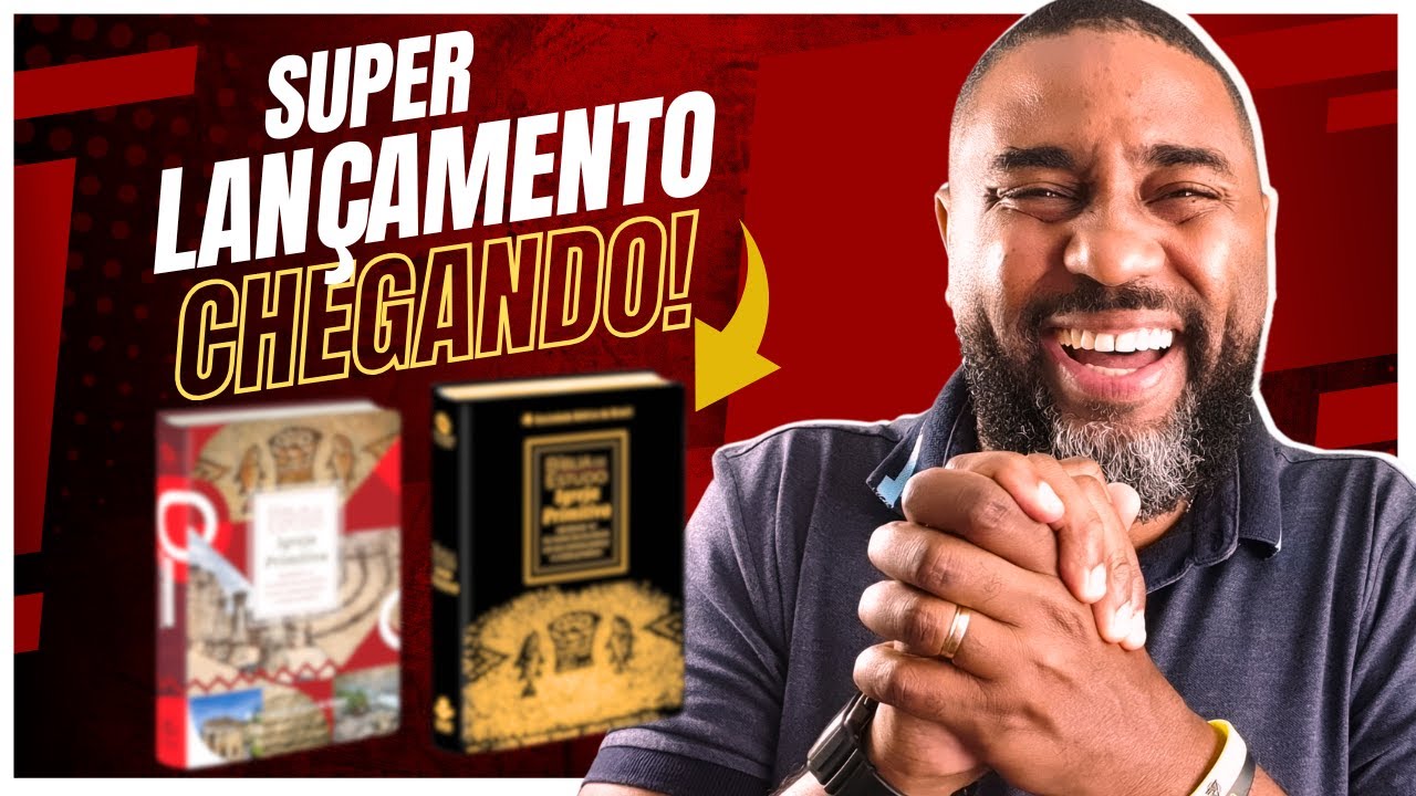 👑Bíblia de Estudo IGREJA PRIMITIVA - Primeiras Impressões - Bíblia de Estudo | Flávio Sacramento