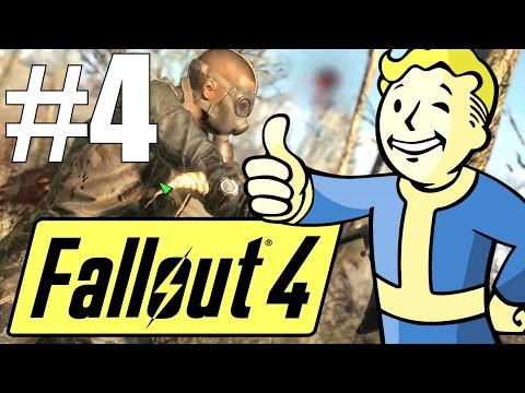 Fallout 4 Lets Play - Part 4 - Let's Rebuild the Commonwealth! (Survival Mode)