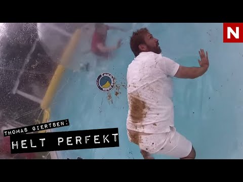 Norwegian comedian gets the runs in the pool (English subtitles) | Helt Perfekt | discovery+ Norge