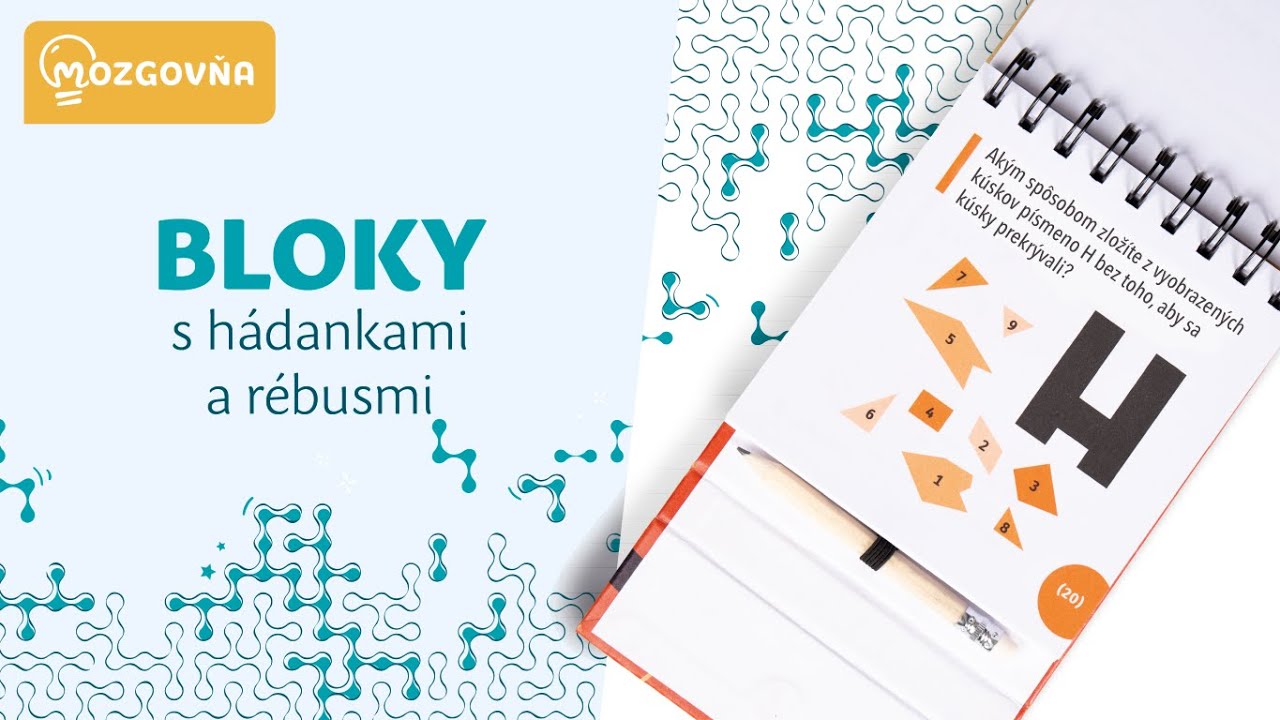 Mozgovňa - Bloky s hádankami a rébusmi - predstavenie