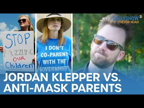 Jordan Klepper Interviews Anti-Masker Parents Protesting Mask Mandates In Schools, And You Won't Know Whether To Laugh Or Fear For The Future