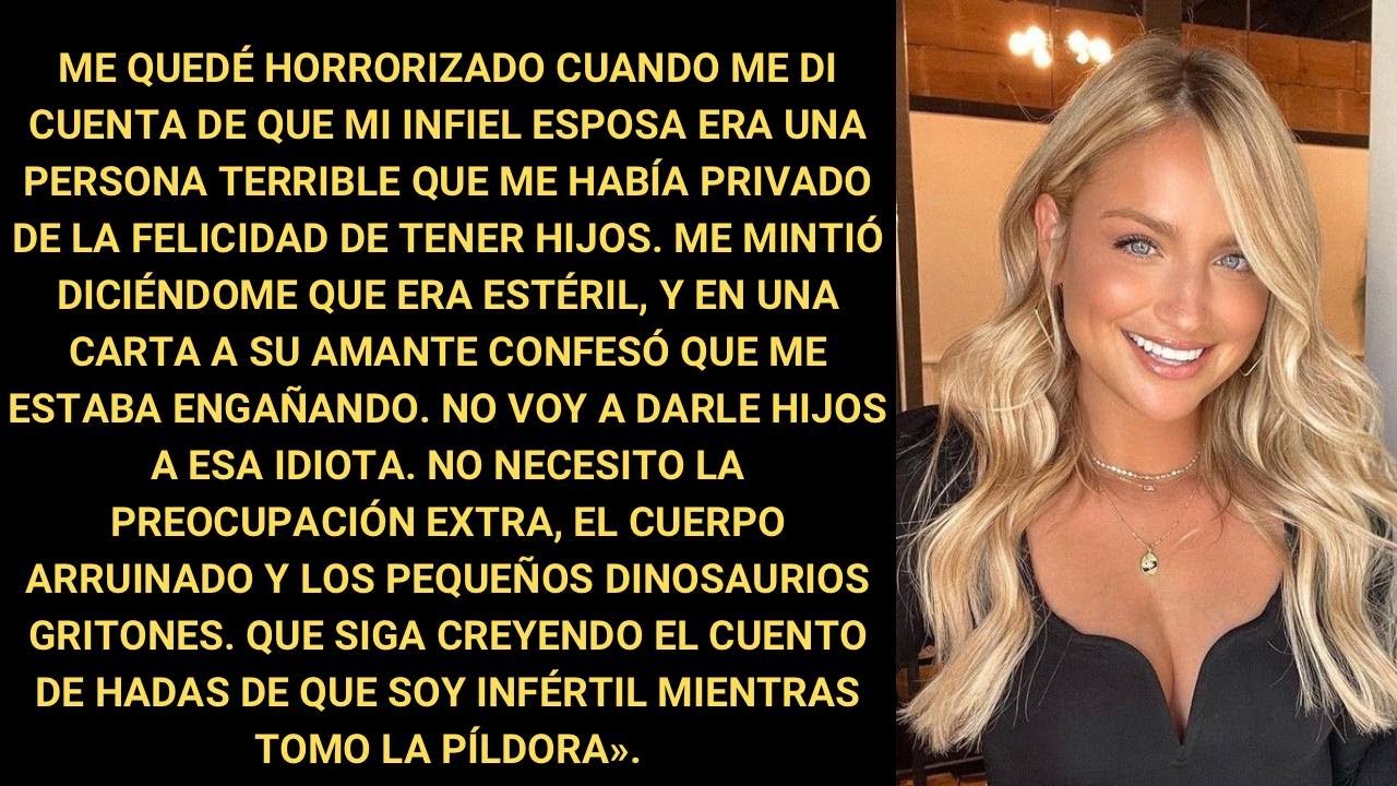 Me di cuenta de que mi esposa infiel era una persona terrible que me robó la felicidad...