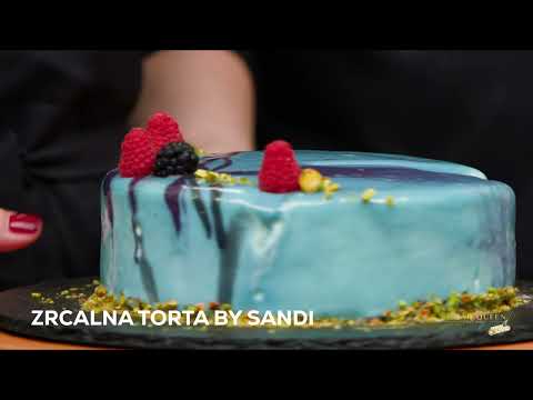 Akademija 3 Sladke čarovnija: Sandijeva Torta z zrcalno glazuro - Modul 4