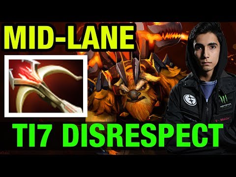 TI7 DISRESPECT ? - MID-LANE EARTHSHAKER CARRY SUMAIL - Dota 2