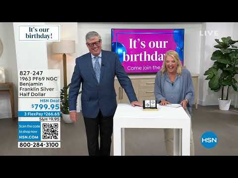 HSN | Coin Collector Celebration 07.24.2023 - 01 AM