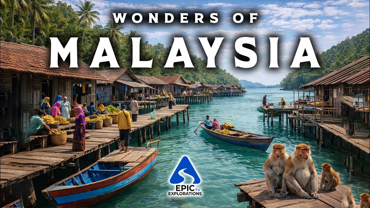 Wonders of Malaysia | The Country Split in Two by the Sea | 4K Travel Guide
