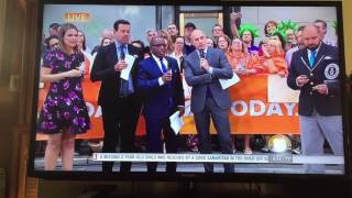 Lucas Wilson Attempts a Guinness World Record on The Today Show - Sept 6, 2016