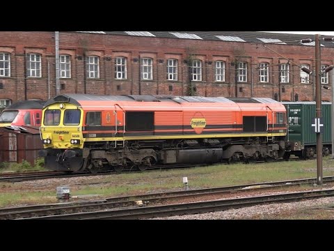 Class 66 , 66508 , Freightliner G&W Livery - Doncaster Station - Fri 5th May 2023