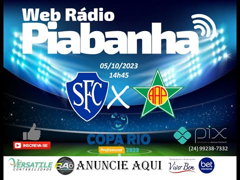 SERRANO X PORTUGUESA - NARRAÇÃO AO VIVO - COPA RIO - 05/10/2023