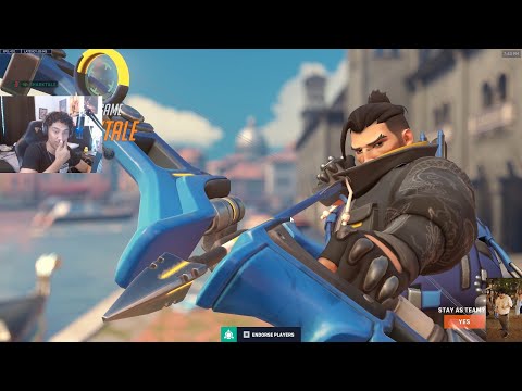 POTG! Sugarfree Insane Tracer + Hanzo Season 17 Top 500 Gameplay Overwatch 2