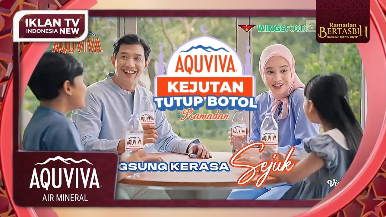 TVC Iklan AQUVIVA edisi Ramadhan "Promo Kejutan Tutup Botol" 15s (Februari 2026) | INDOSIAR HD