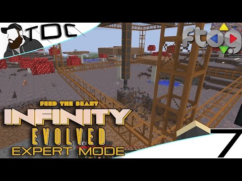 MINECRAFT MODS FTB Infinity Evolved | TESSERACTS & BC QUARRY! | Episode 7 (EXPERT MODE FTOG SMP)