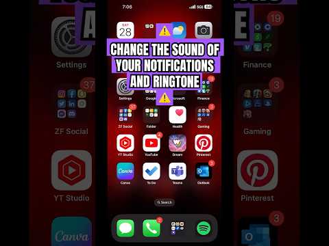 How to change the sound of your notifications and ringtone on iphone