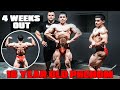 16 YEAR OLD BODYBUILDER CONNOR TAGGART | HELLACIOUS LEG TRAINING | 4 WEEKS OUT