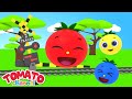 Red Light Green Light with the RAILROAD crossing! - Baby Sensory  | TOMATO channel Baby stop crying
