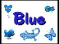Color B L U E blue song   Kindergarten