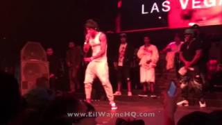 Lil Wayne Performs All Of His &quot;Back To Back&quot; Freestyle At LiFE Nightclub In Las Vegas