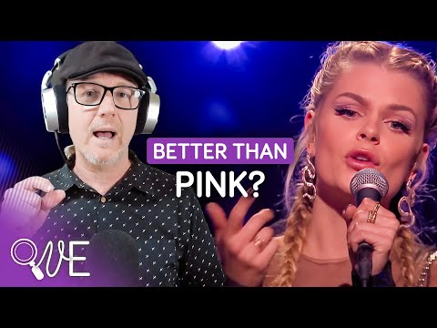 Vocal Coach REACTION & ANALYSIS 🎧 Davina Michelle 🎙️ What About Us (LIVE) 🎶