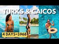 PRETTIEST Beaches We Ve Ever Seen Turks And Caicos Vacation Parasailing Clear Kayaking