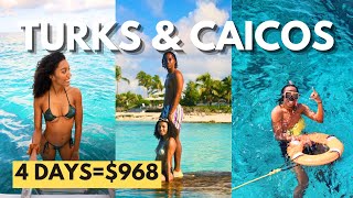 The PRETTIEST Beaches We've Ever Seen: Turks and Caicos Vacation | Parasailing | Clear Kayaking 🏝