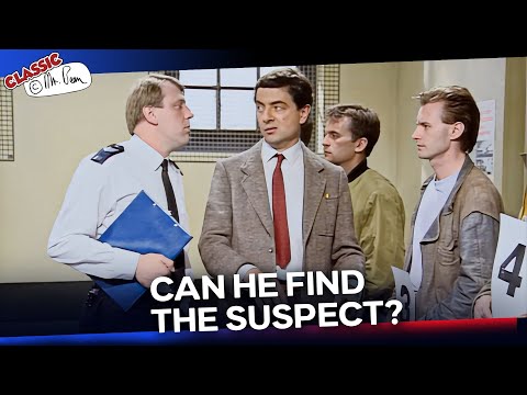Mr Bean AT THE POLICE STATION! | Classic Mr Bean