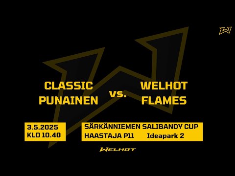 Särkänniemi cup 2025 Haastaja P11, Classic punainen - Welhot Flames