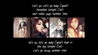 Sistar-Summer time(Eng./Rom. Lyrics + DL)