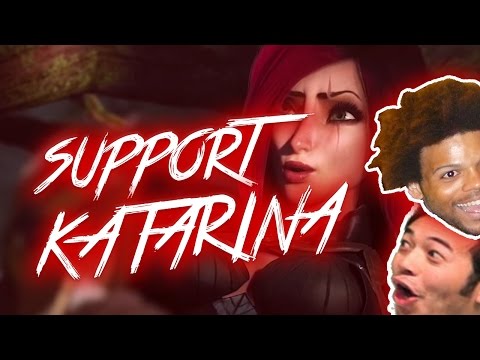 REWORKED KATARINA  SUPPORT IS SECRETLY BROKEN