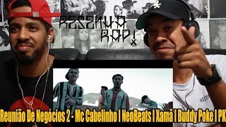 RESENHA RAP!Reunião De Negócios 2 - Mc Cabelinho l NeoBeats l Xamã l Buddy Poke l PK