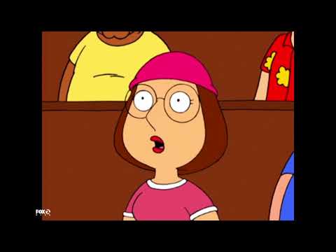 "Oh yeah!!"—Kool-Aid Man busts through the courthouse wall (Family Guy)