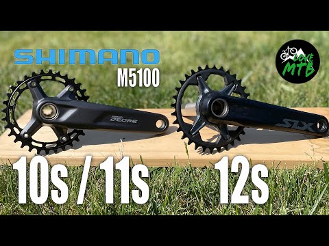 Part 1: Deore M5100 SHIMANO Cranks any Good? Versus 12 speed Deore M6100 Quick Check