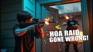 Fake HOA Officer Tried to Enter Our House What Happened Next Went Viral! #viral #video #viralvideo