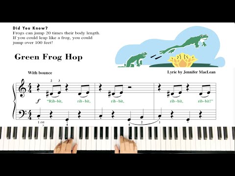 Green Frog Hop (Piano Adventures - Level 2A Performance Book)