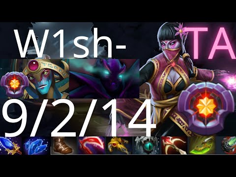W1sh- Templar Assassin vs Leshrac, Spectre, Sand King - max: 30K lead - Brame vs Liquid g2 dota2