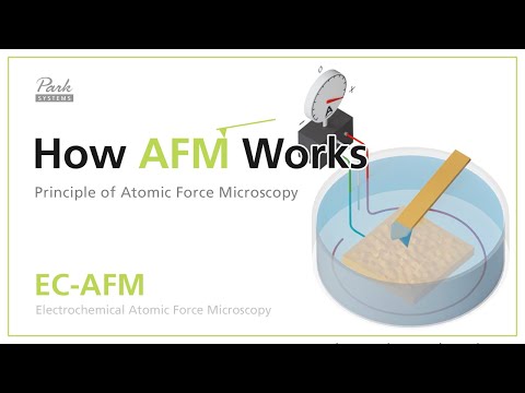 EC-AFM | How AFM Works - Principle of Atomic Force Microscopy